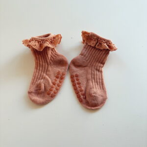 🌸Baby Socks - Girl socks - Dark Pink