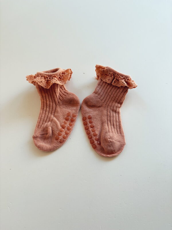 🌸Baby Socks - Girl socks - Dark Pink