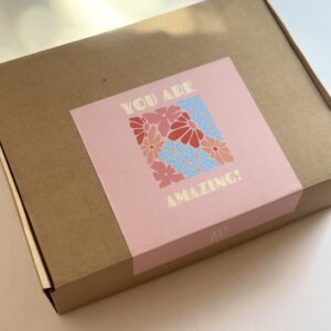 Large Brown Gift Box - You are amazing
