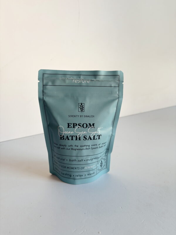 Body Product - Epsom Bath Salts 500g (Ocean Sea Salt)