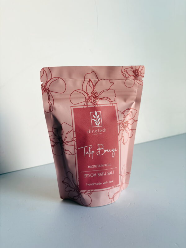 Body Product - Epsom Bath Salts 500g (Tulip breeze)