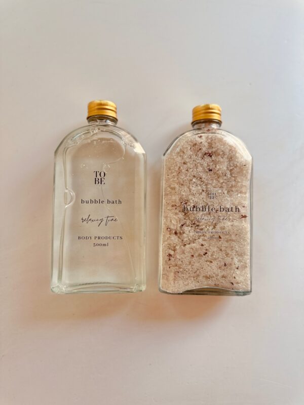 Body Product - TO BE Bath Salt ; Bubble Bath Combo 500 ml - Image 4
