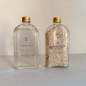 Body Product - TO BE Bath Salt ; Bubble Bath Combo 500 ml