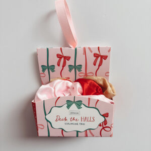 Christmas - Deck The Halls Scrunchie Trio