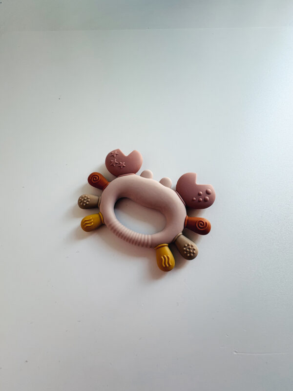 Baby - Teether Pink Crab