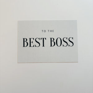 👌Boss- Post Card