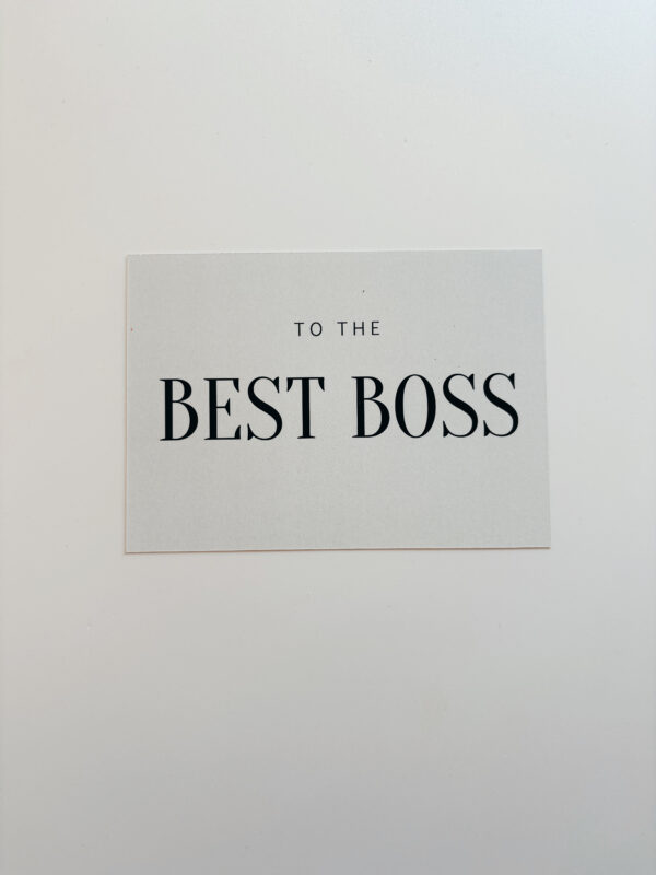 👌Boss- Post Card