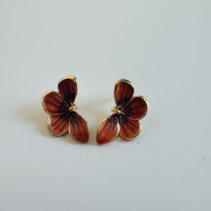 JEWELLERY - Earrings -Flower Petal - Pink