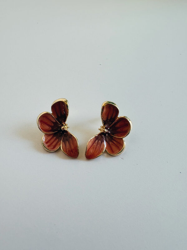 JEWELLERY - Earrings -Flower Petal - Pink