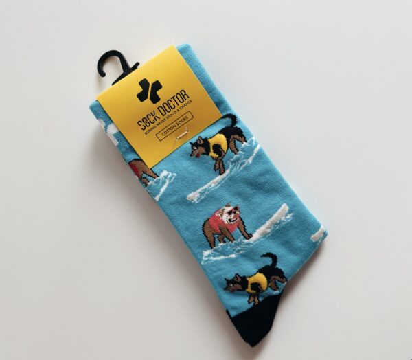 Socks - Sock Doctor- Dogs Surfing - Image 2