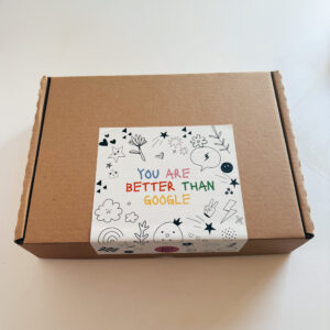 📔Large Brown Gift Box - You are better than Google