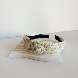 Alice Band - With Knot - With Yellow Flowers