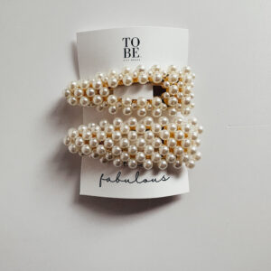 Hair Clip Set of 2 - Pearls