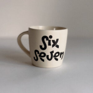 🎅🏻 Mug - Six Seven in Black