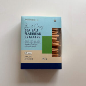 Thin & Crispy Sea Salt Flatbread Crackers 150g