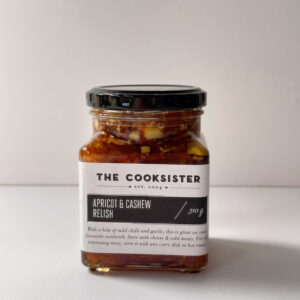 Treats - The Cooksister Apricot and Cashew Relish 310g