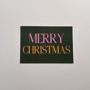 Merry Christmas - Post Card