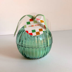 🎅🏻 Candle - Christmas Green Glass Ball