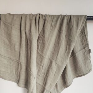 Baby Receiving Blanket - Soft Green