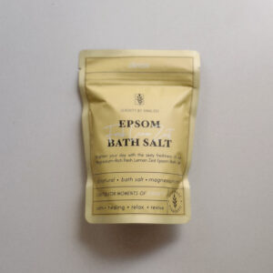 Body Product - Epsom Bath Salts 500g (Fresh Lemon Zest)