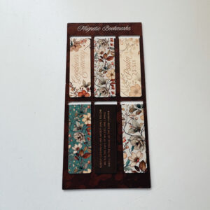 🎅🏻 Stationery - Magnetic Bookmark Floral Garden