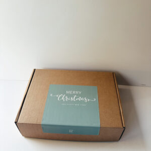 🎅🏻 Large Brown Gift Box - Merry Christmas (24 x 32 x 8,5cm)