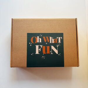 🎅🏻 Large Brown Gift Box - Oh What Fun