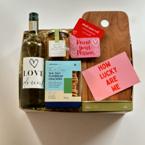 💝 Valentine's Cheese & Wine Games Night Box