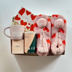 💝 Ladies Valentine's Slippers Box