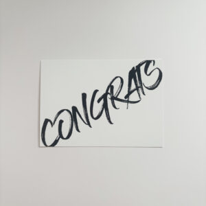 📔Congrats- Post Card