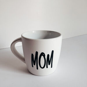 Mug - Mom (White Mug - Thin Font)