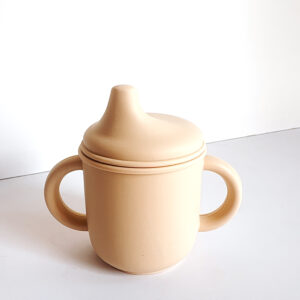 Silicone - Kids Drinking Cup (Cream)