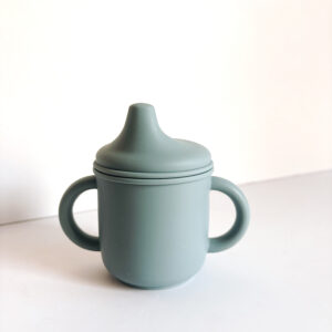 Silicone - Kids Drinking Cup (Grey)