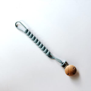 Baby Dummy Clip - Silicone Pink