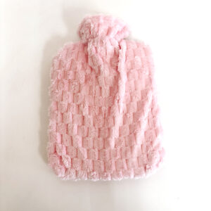 💐 Warm Water Bottle (Pink Textured)