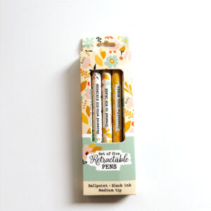 💐Stationery - God's Masterpiece 5-Piece Pen Set