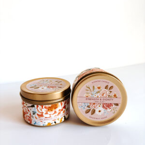 💐Candle - Strength & Dignity (Grapefruit Scented)