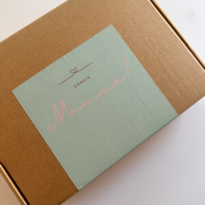 💐Large Brown Gift Box - Dankie Mamma (24 x 32 x 8,5cm)
