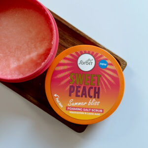 💐Body Product - Sorbet Foaming Salt Scrub (Sweet Peach)