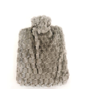 💐 Warm Water Bottle (Grey Textured)