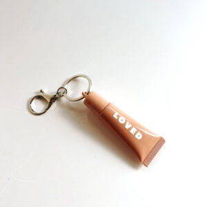 Key Ring Lip Balm - Loved (Pink)