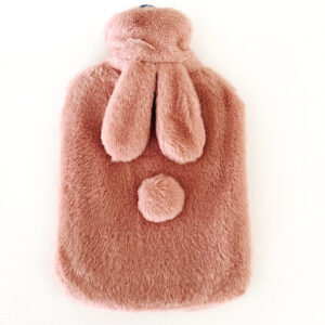 💐 Warm Water Bottle (Pink Bunny ears)