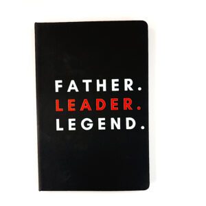 🖤Stationery - Journal A5 - Father , Leader , Legend